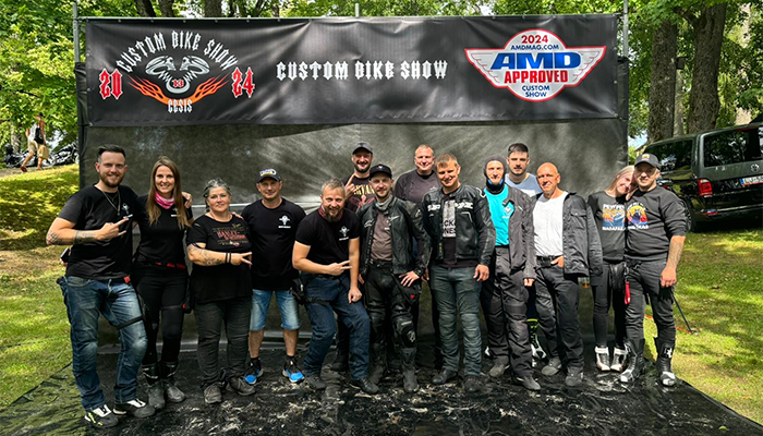 Moto Valmiera pasākumā Custom Bike Show Cēsis 2024